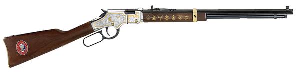 Henry H004ES Golden Boy Eagle Scout Tribute Edition Lever Action 22 Short,Long,LR 16 LR/21 Short 20