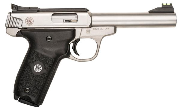 Smith & Wesson 108490 SW22 Victory Single 22 Long Rifle 5.5