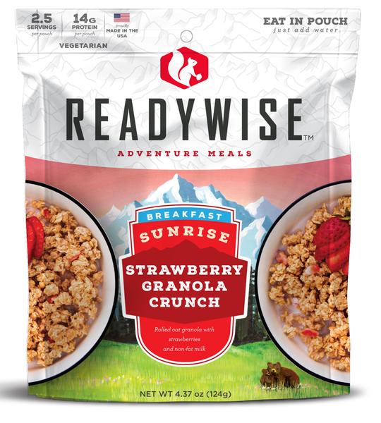 WISE RW05-007 6 CT SUNRISE STRAWBERRY GRANOLA