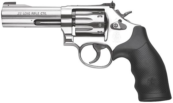 Smith & Wesson 160584 617 K-Frame Single/Double 22 Long Rifle (LR) 4
