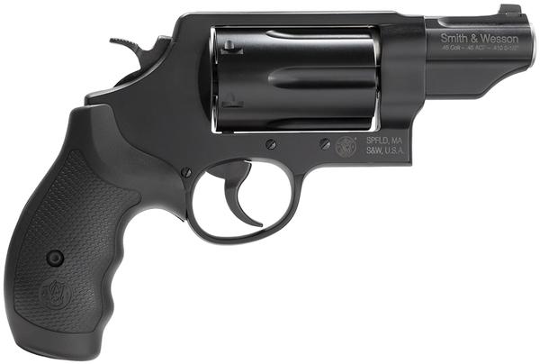 Smith & Wesson 162410 Governor MA Compliant Single/Double 45 Colt (LC)/45 Automatic Colt Pistol (ACP)/410 2.75