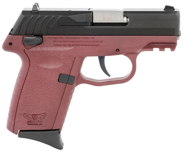 SCCY Industries CPX-1CBCRG3 CPX-1 Gen3 9mm Luger Caliber with 3.10