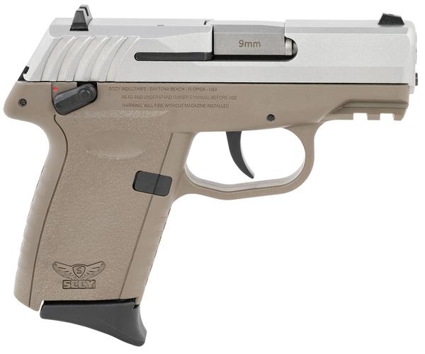 SCCY Industries CPX-1TTDEG3 CPX-1 Gen3 9mm Luger Caliber with 3.10