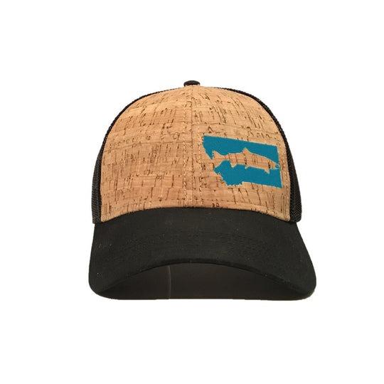 Fish Montana - Snapback Hat - Cork