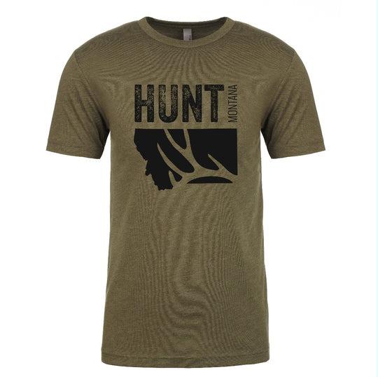 Hunt Montana - Montana Deer Shed Hunting Shirt