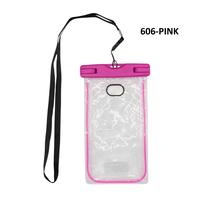 GLOW PHONE POUCH: PINK