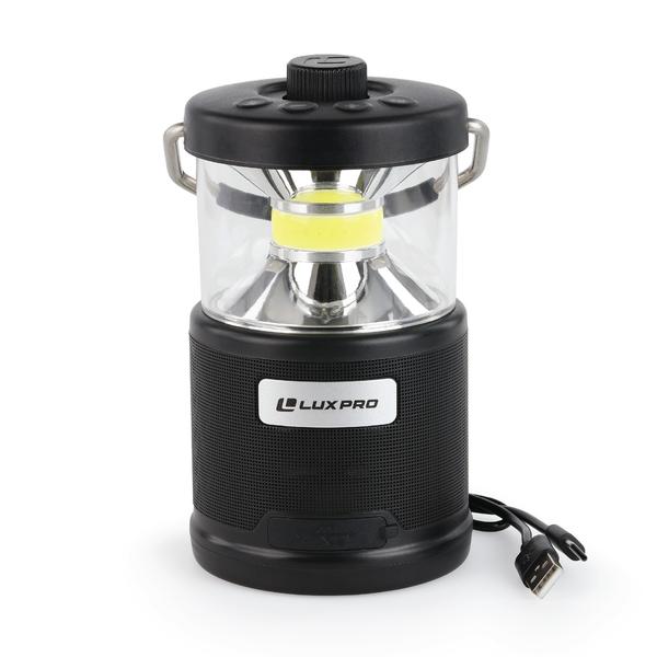 LP1530 Rechargeable 572 Lumen Lantern with Bluetooth Speaker