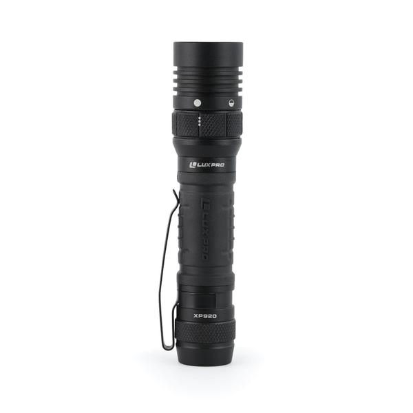 XP920 Pro Series 1000 Lumen LED Tactical Flashlight + Rechargeable Battery with Integrated Charging Port