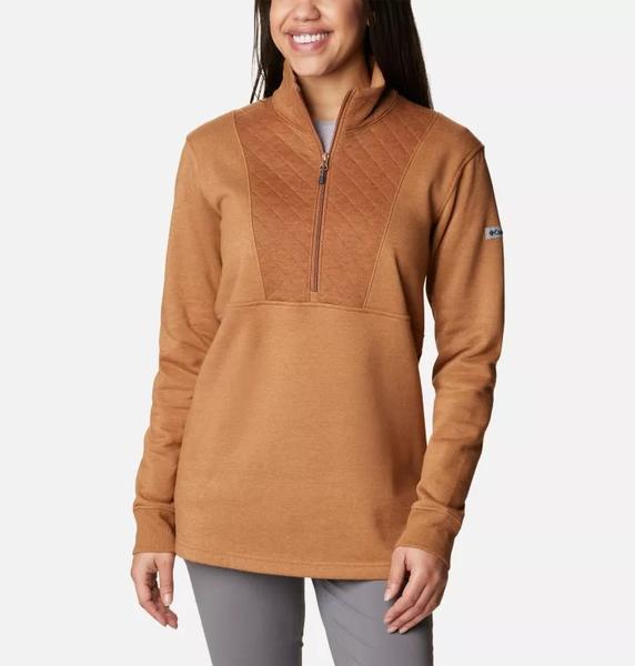 Columbia Lodge™ Quilted Quarter Zip Tunic
