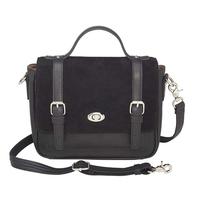 Satchel Mini School Girl, Cowhide with Suede (Item #GTM-36)