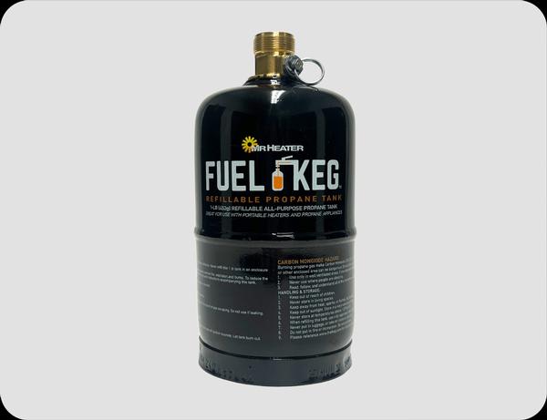 1-LB Refillable Propane Tank