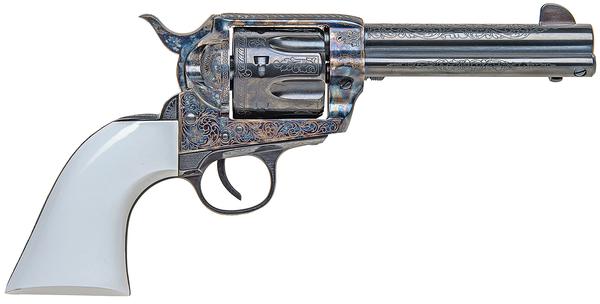 Traditions SAT73110BTM Frontier Revolver 45 Colt (LC) 4.75