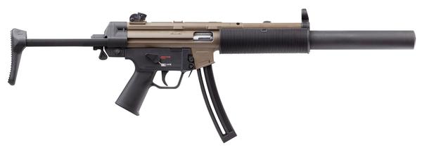 HK 81000630 PISTOL, MP5, FDE, .22LR, W/1-10RD MAG