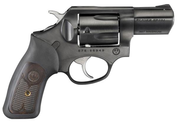 Ruger 15702 SP101  
Revolver 357 Magnum 2.25